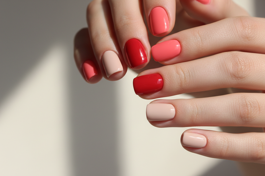 nails with gel polish